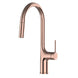 Brass Deck - Mounted Kitchen Faucet Pull - Out Single Handle and Dual Function - Kitchen Faucet Pull - OutBathroomLux