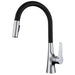 Brass Deck - Mounted Kitchen Faucet Pull - Out Single Handle and Dual Function - Kitchen Faucet Pull - OutBathroomLux
