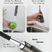 Brass Deck - Mounted Kitchen Faucet Pull - Out Single Handle and Dual Function - Kitchen Faucet Pull - OutBathroomLux