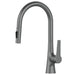 Brass Deck - Mounted Kitchen Faucet Pull - Out Single Handle and Dual Function - Kitchen Faucet Pull - OutBathroomLux
