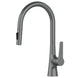 Brass Deck - Mounted Kitchen Faucet Pull - Out Single Handle and Dual Function - Kitchen Faucet Pull - OutBathroomLux