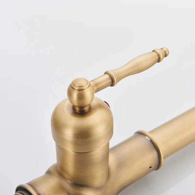 Brass Kitchen Tap – Sensor Mode, Single Handle Hot & Cold, Pull - Out Spout - Touchless Brass Kitchen Tap – Sensor ModeBathroomLux