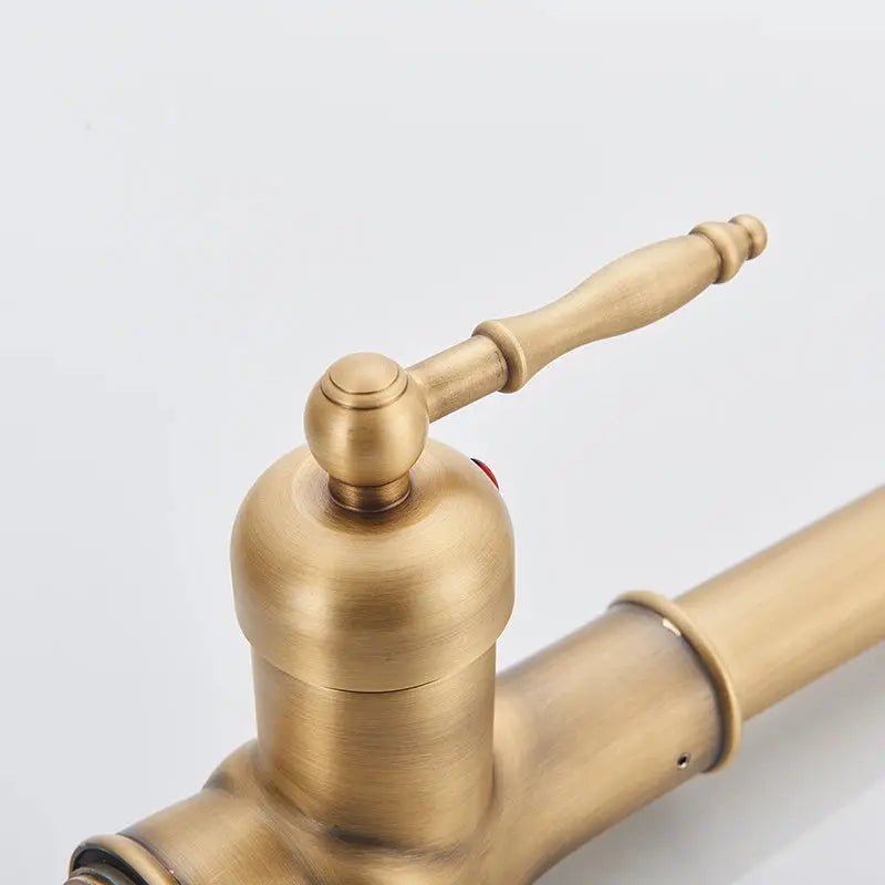 Brass Kitchen Tap – Sensor Mode, Single Handle Hot & Cold, Pull - Out Spout - Touchless Brass Kitchen Tap – Sensor ModeBathroomLux