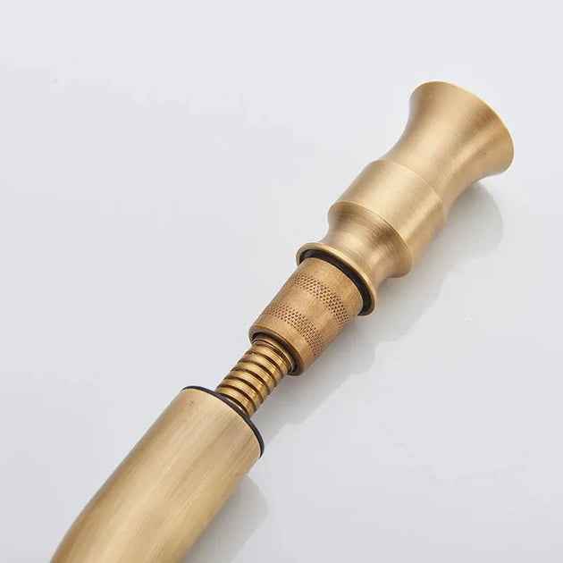 Brass Kitchen Tap – Sensor Mode, Single Handle Hot & Cold, Pull - Out Spout - Touchless Brass Kitchen Tap – Sensor ModeBathroomLux