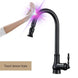 Brass Kitchen Tap – Sensor Mode, Single Handle Hot & Cold, Pull - Out Spout - Touchless Brass Kitchen Tap – Sensor ModeBathroomLux