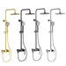 Brass Rainfall Shower System – Wall Mounted with Mixer & Handheld - bathtub shower faucetsBathroomLux