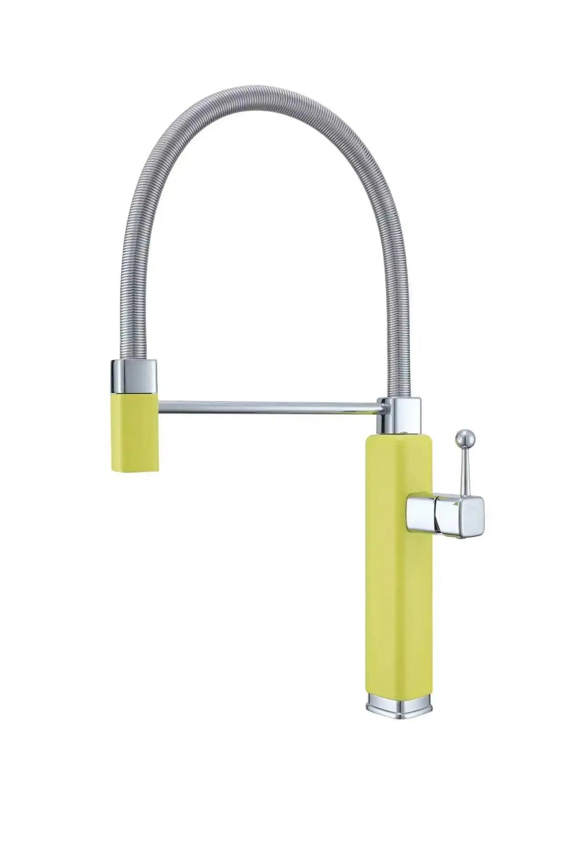 Brass Vintage Style Pull - Down Kitchen Faucet with Rotating Extendable Sprayer - Copper Vintage Style Pull - Down Kitchen FaucetBathroomLux