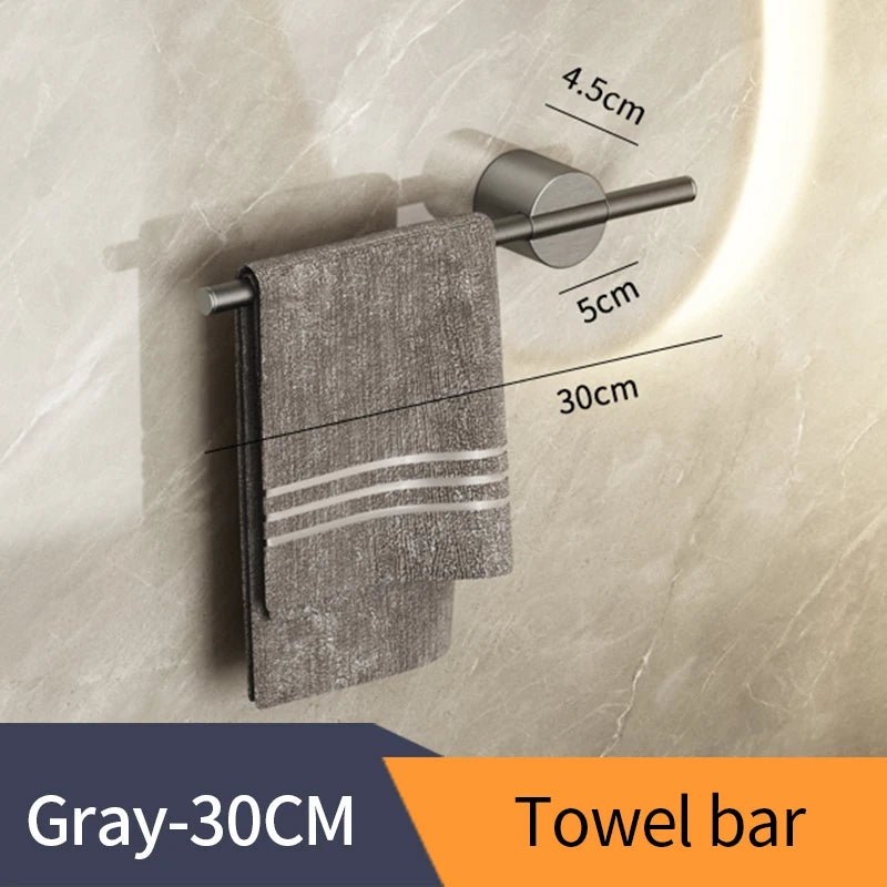 Brassica Bathroom Towel Hanger Waterproof - 811783 - Buy 2, Get 1 Free - towel barBathroomLux