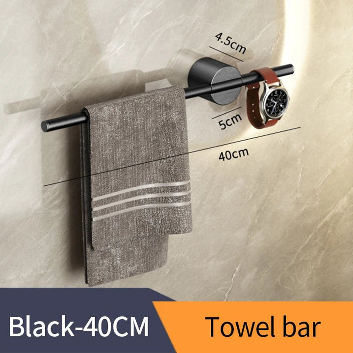 Brassica Bathroom Towel Hanger Waterproof - 811783 - Buy 2, Get 1 Free - towel barBathroomLux