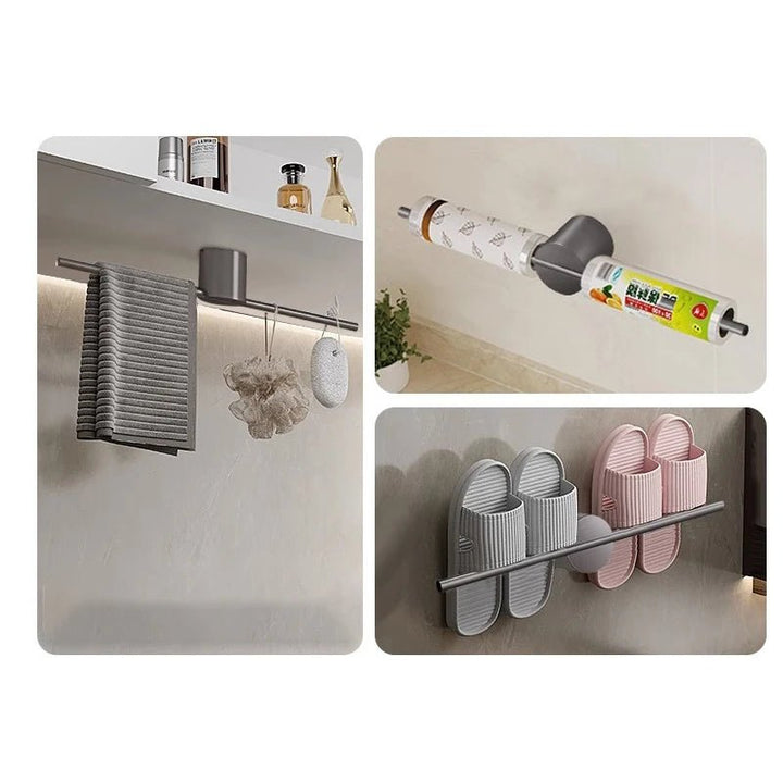 Brassica Bathroom Towel Hanger Waterproof - 811783 - Buy 2, Get 1 Free - towel barBathroomLux