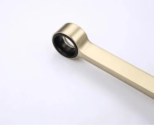 Brushed Brass Gun Grey Kitchen Mixer Tap – Pull Out Modern Sink Faucet - 2 - Way Smart Touch Pull Down Kitchen FaucetBathroomLux