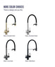 Brushed Gold 3 - Way Kitchen Faucet with Pull - Out Spray Filtered Water Mixer Tap - 3 Ways Kitchen Pull OutBathroomLux