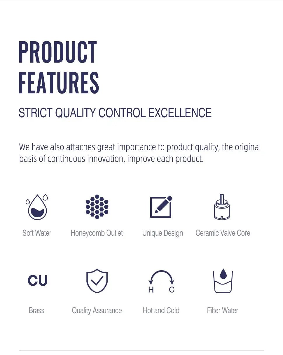 Brushed Gold 3 - Way Kitchen Faucet with Pull - Out Spray Filtered Water Mixer Tap - 3 Ways Kitchen Pull OutBathroomLux