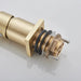 Brushed Gold Basin Bathroom faucet Single Handle Deck Mounted Mixer Tap - Deck Mounted Mixer TapBathroomLux