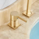 Brushed Gold Basin Bathroom faucet Single Handle Deck Mounted Mixer Tap - Deck Mounted Mixer TapBathroomLux