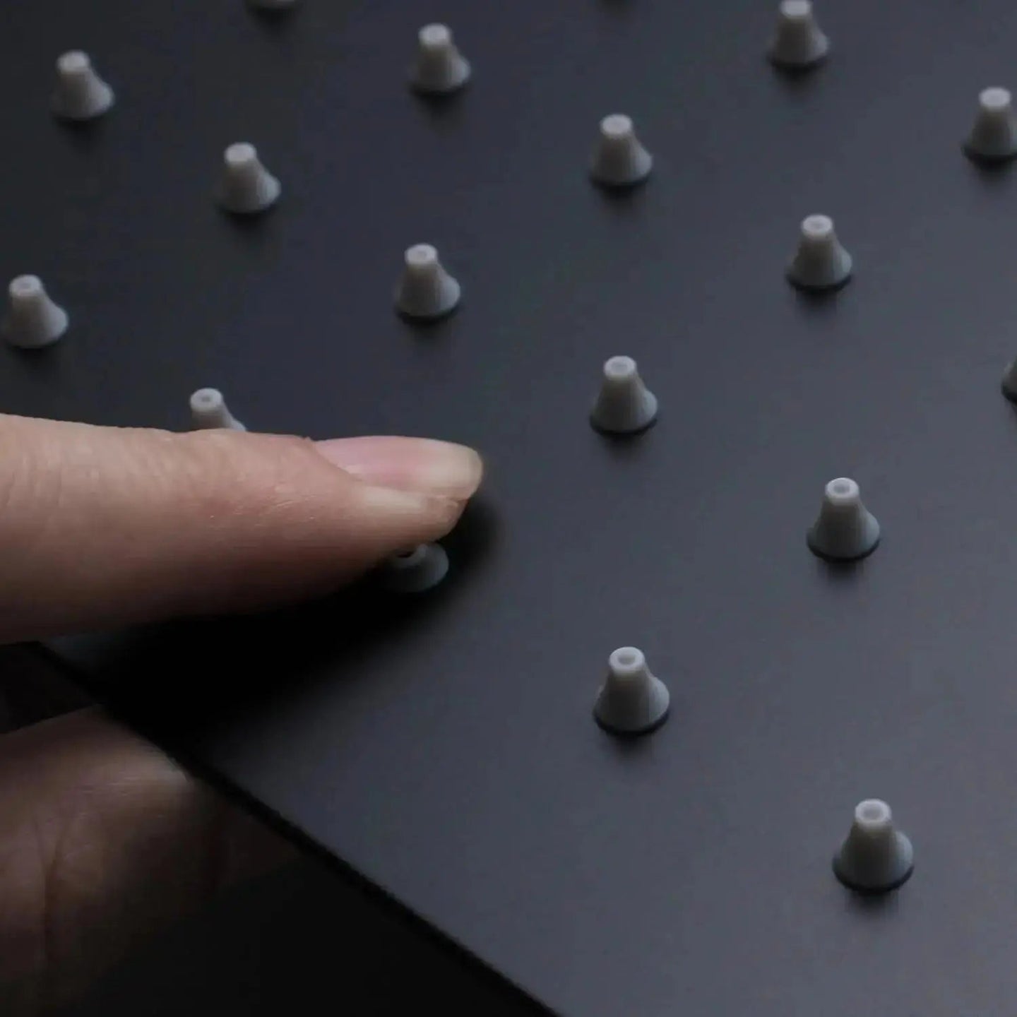 Brushed Nickel Wall Mounted Shower Faucet Set with Rain Shower Head - Rain Shower HeadBathroomLux