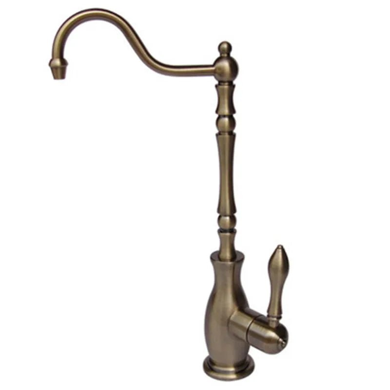 Cascadia Kitchen Faucet - 360° Solid Brass - FaucetBathroomLux