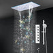 Ceiling LED Rainfall Waterfall Shower Head 600x300mm - Large Ceiling LED RainfallBathroomLux