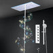 Ceiling LED Rainfall Waterfall Shower Head 600x300mm - Large Ceiling LED RainfallBathroomLux