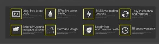 Ceiling Shower System Set Thermostatic Mixer - Bathroom Shower Mixer SetBathroomLux