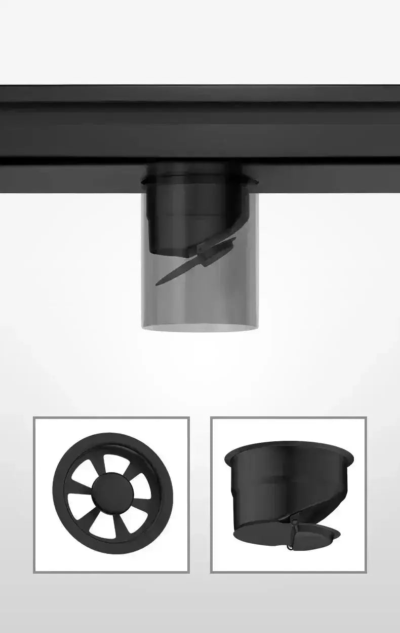 Chrome Rectangle Stainless Steel Linear Shower Drain – 20cm / 30cm / 40cm / 50cm / 60cm - Shower DrainsBathroomLux