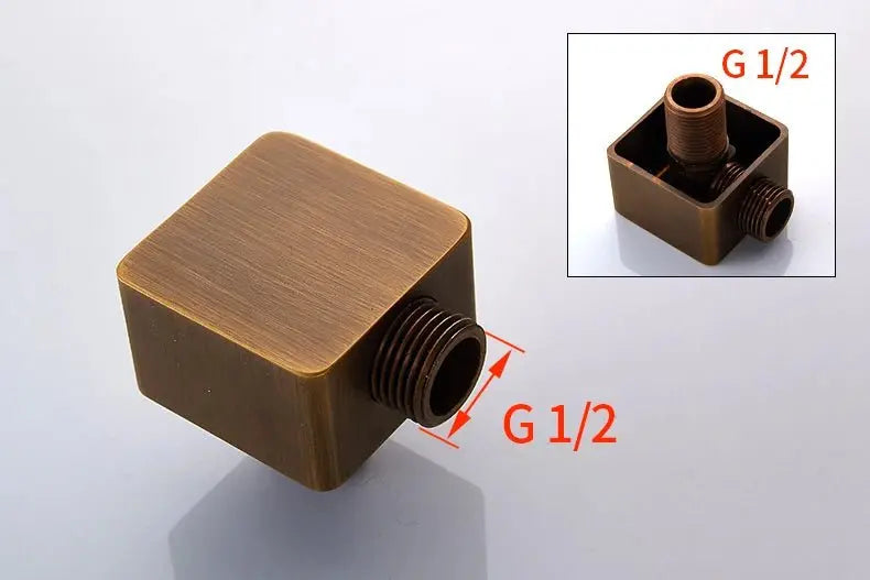 Concetto Shower Faucets Antique - FS - 13889 - Black - FaucetBathroomLux