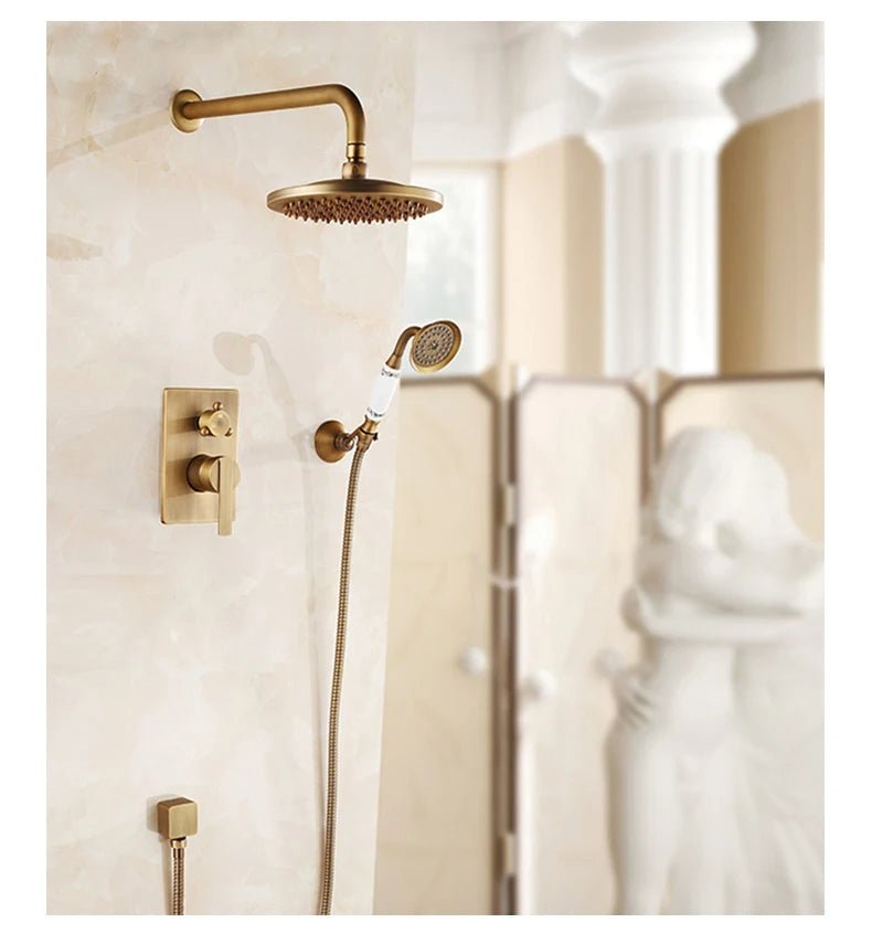 Concetto Shower Faucets Antique - FS - 13889 - FaucetBathroomLux