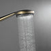 Contemporary Brushed Gold Wall - Mounted Rain Shower Set - Gold Wall - Mounted shower setBathroomLux