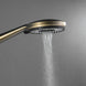 Contemporary Brushed Gold Wall - Mounted Rain Shower Set - Gold Wall - Mounted shower setBathroomLux
