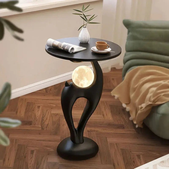 Creative Elk Side Table – French Light Luxury Art Furniture - Creative Elk Side Table – French Light Luxury Art FurnitureBathroomLux