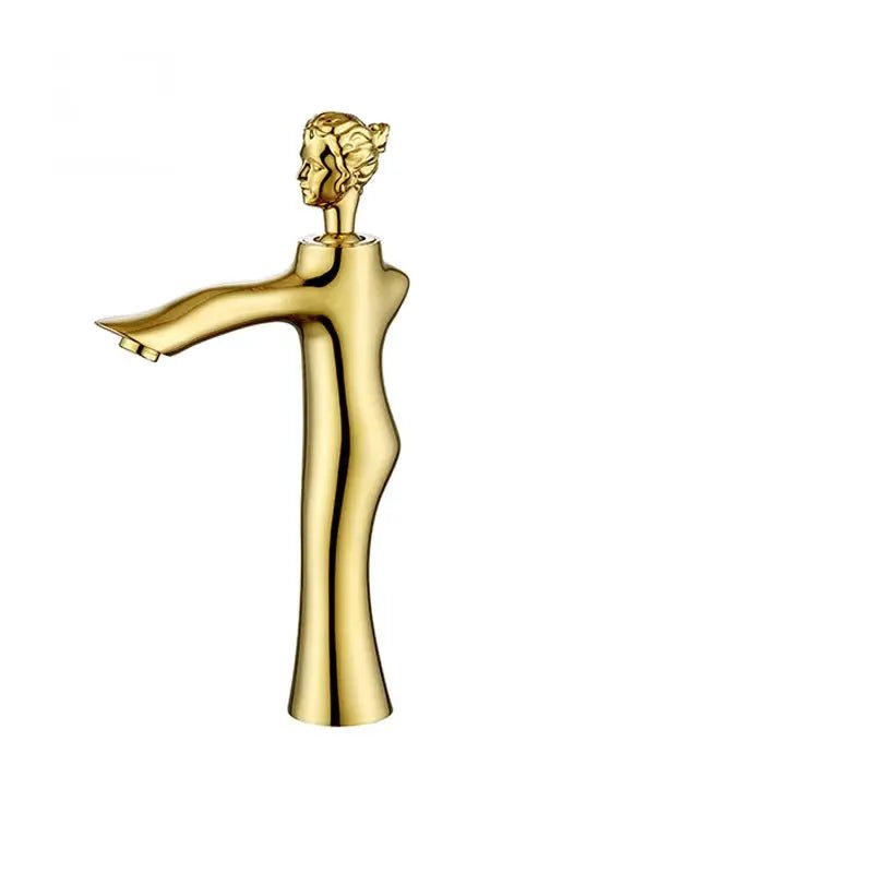 Creative Sink Bathroom Faucet – Modern Single Hole Deck Mounted Basin Tap - creative bathroom sinkBathroomLux