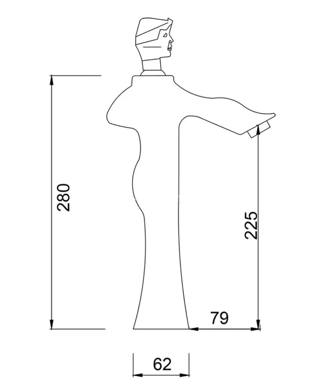 Creative Sink Bathroom Faucet – Modern Single Hole Deck Mounted Basin Tap - creative bathroom sinkBathroomLux
