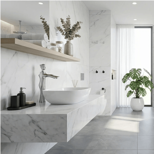 Creative Sink Bathroom Faucet – Modern Single Hole Deck Mounted Basin Tap - creative bathroom sinkBathroomLux