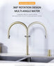Deck - mounted Kitchen Faucet Hidden Pull - Out Spray Single Handle - deck mounted kitchen faucetBathroomLux