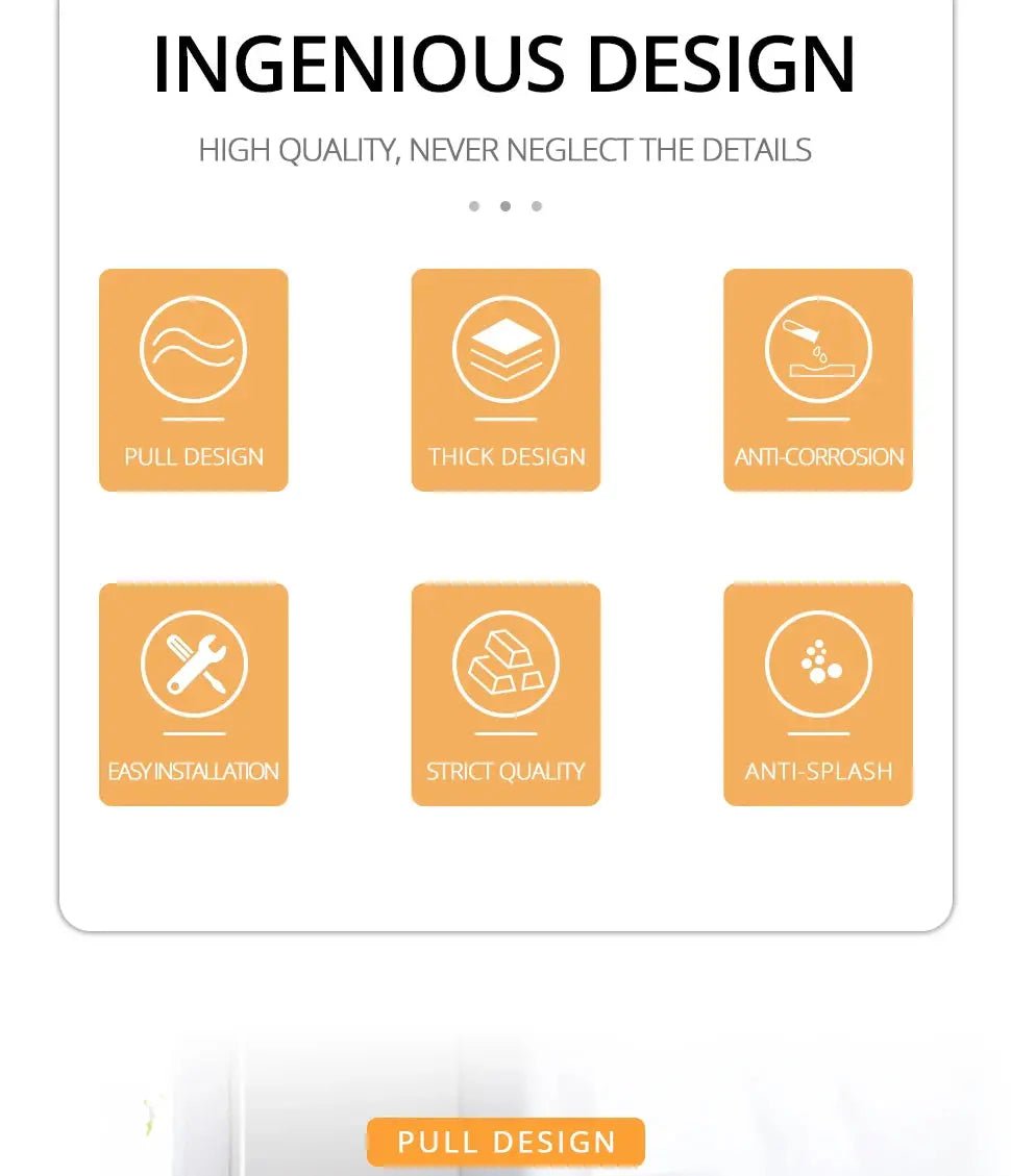 Deck - mounted Kitchen Faucet Hidden Pull - Out Spray Single Handle - deck mounted kitchen faucetBathroomLux