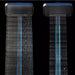 Digital Display Waterfall Shower Head Full - Body Led Light Massage - Bathroom Shower Mixer SetBathroomLux