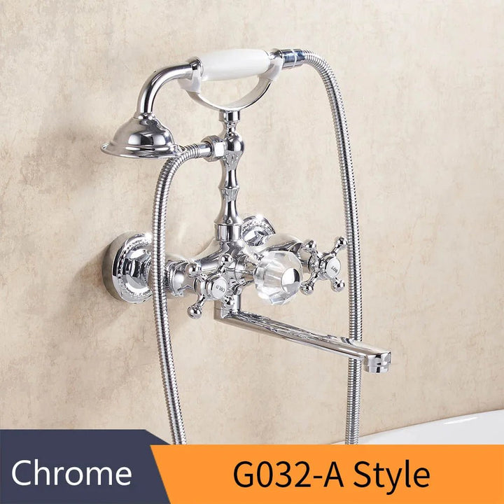 Elegance Luxury Shower Set - HS - G018 - bathroom, showers, thermostaticBathroomLux