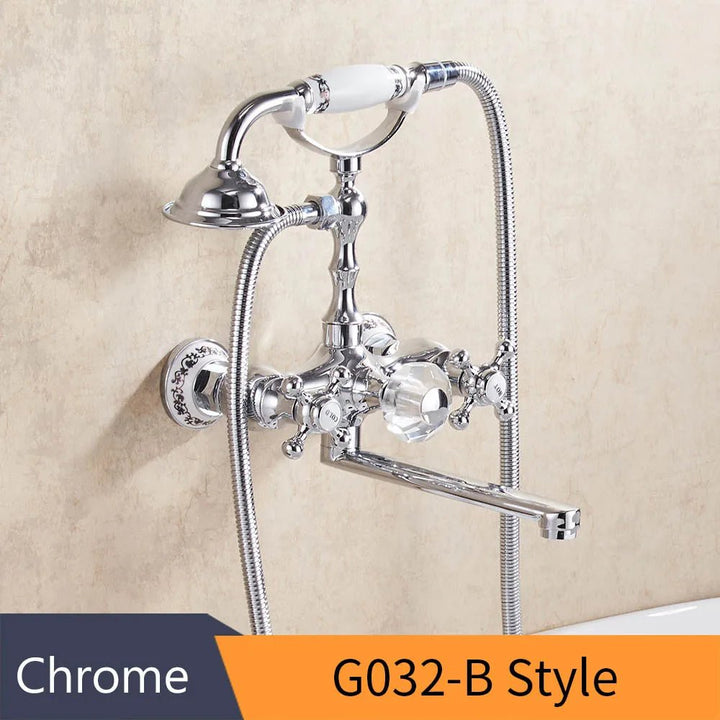 Elegance Luxury Shower Set - HS - G018 - bathroom, showers, thermostaticBathroomLux