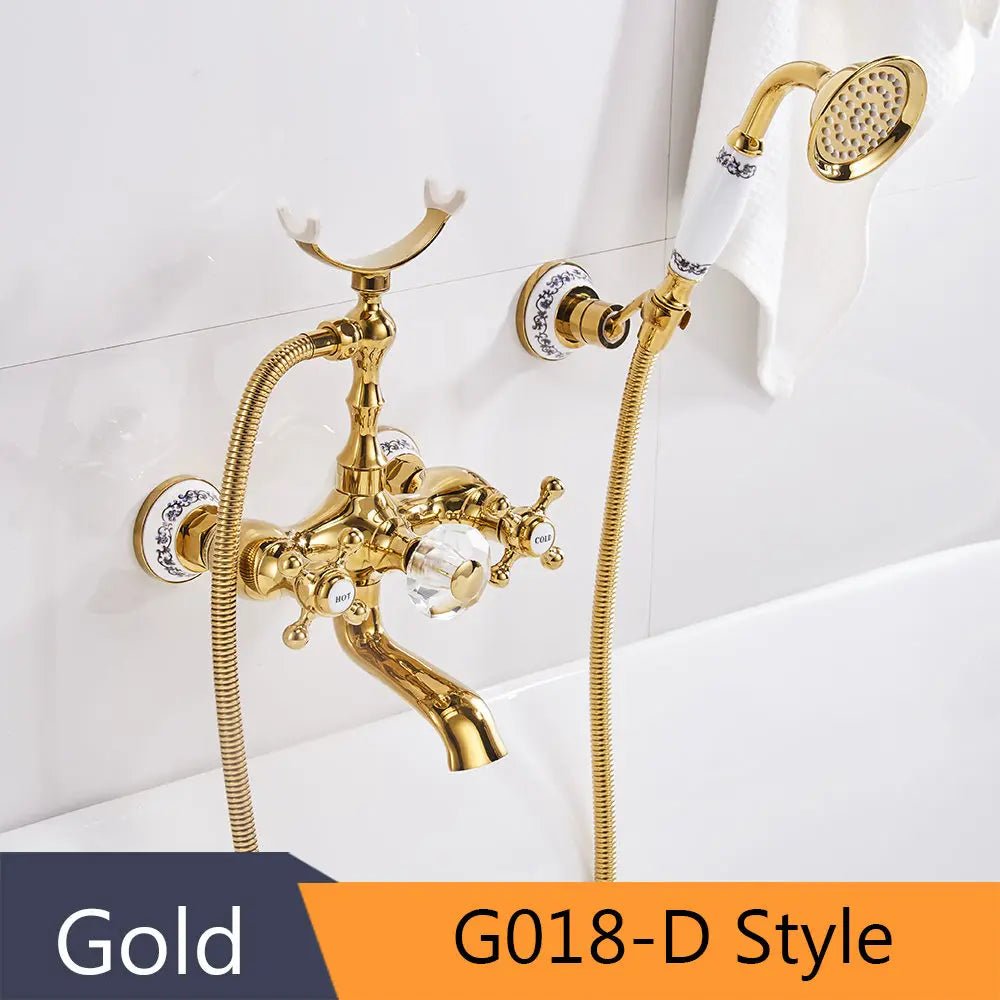 Elegance Luxury Shower Set - HS - G018 - bathroom, showers, thermostaticBathroomLux