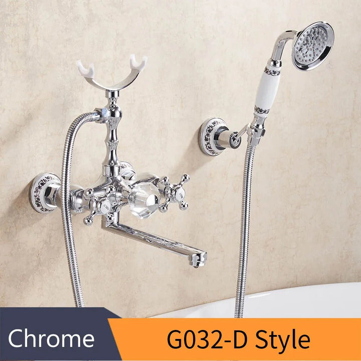 Elegance Luxury Shower Set - HS - G018 - bathroom, showers, thermostaticBathroomLux