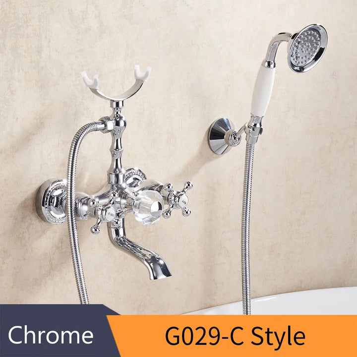 Elegance Luxury Shower Set - HS - G018 - bathroom, showers, thermostaticBathroomLux