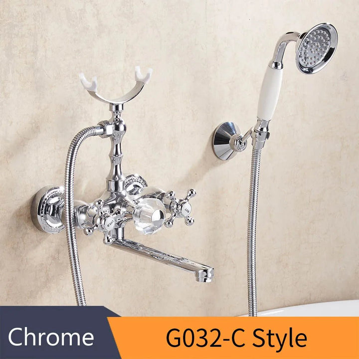 Elegance Luxury Shower Set - HS - G018 - bathroom, showers, thermostaticBathroomLux