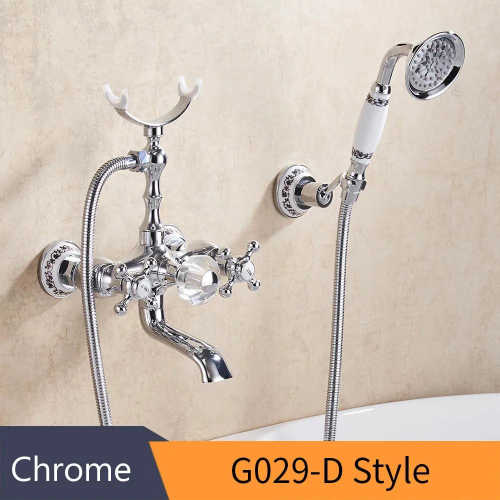 Elegance Luxury Shower Set - HS - G018 - bathroom, showers, thermostaticBathroomLux