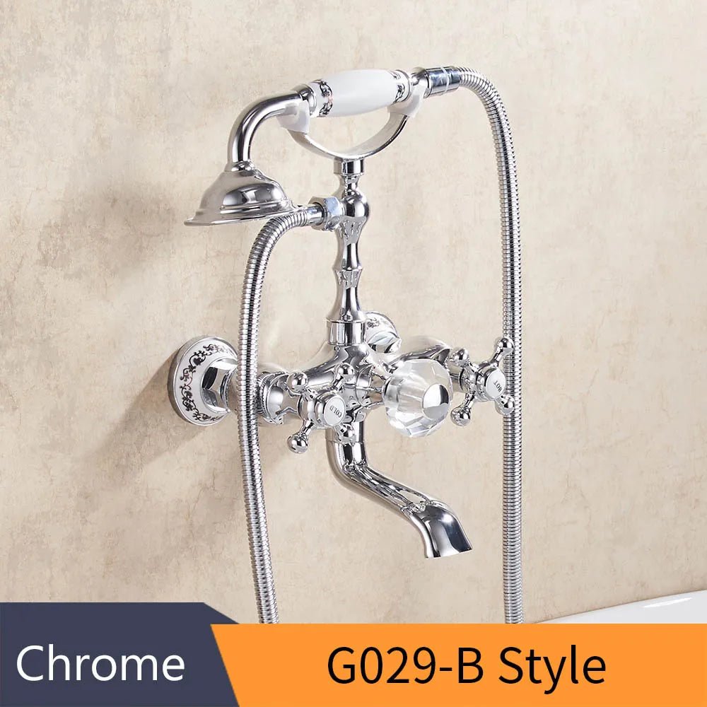 Elegance Luxury Shower Set - HS - G018 - bathroom, showers, thermostaticBathroomLux