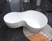 Elegant White Artificial Stone Built - In Bathtub - drop in bathtubsBathroomLux