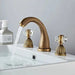 Elite 3 Hole Crystal Handle Bathroom Faucet - BathroomLux
