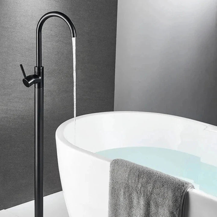 EliteStand Bathtub Faucet - Included Hand Shower - model A - Freestanding bathtubBathroomLux