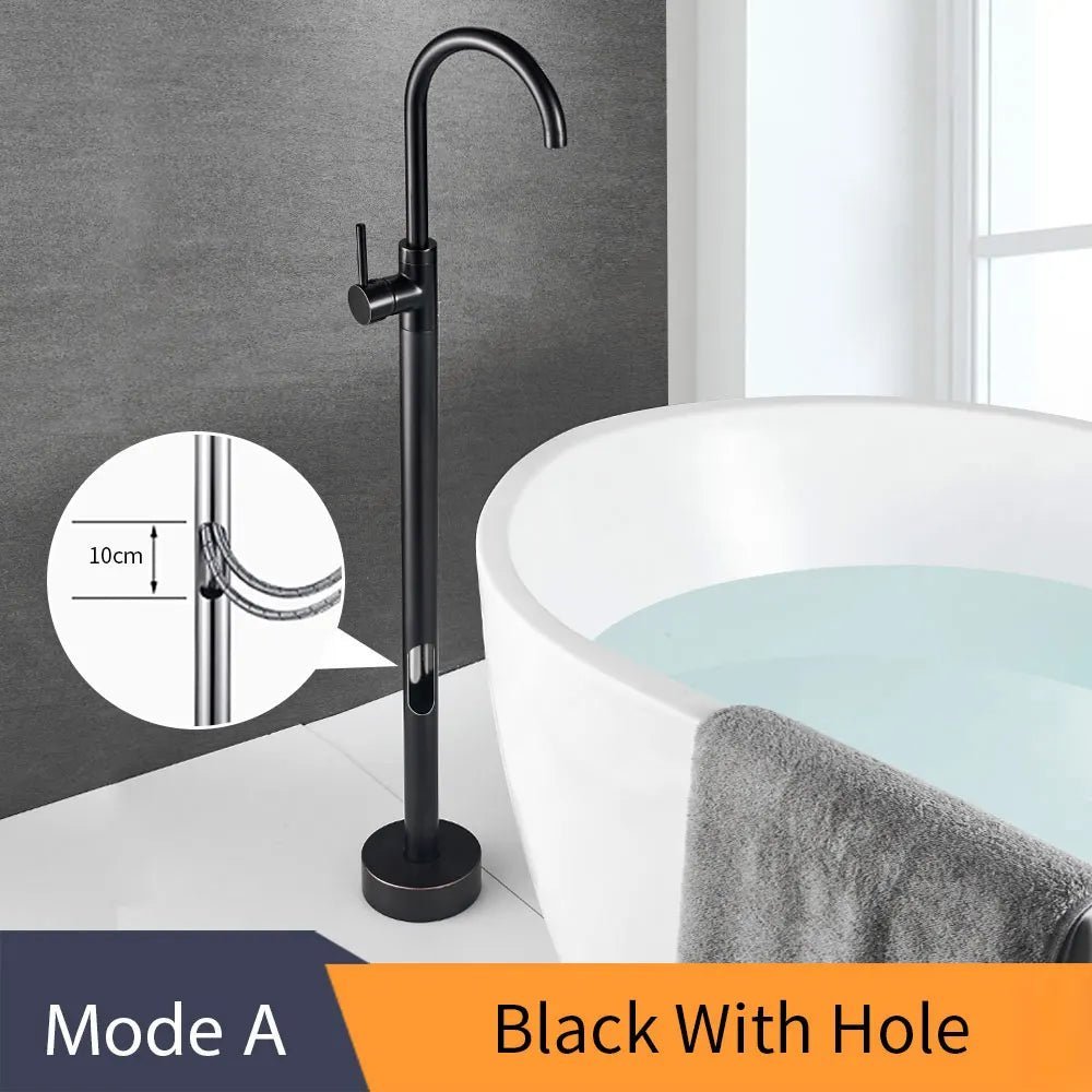 EliteStand Bathtub Faucet - Included Hand Shower - model A - Freestanding bathtubBathroomLux