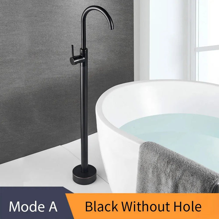 EliteStand Bathtub Faucet - Included Hand Shower - model A - Freestanding bathtubBathroomLux