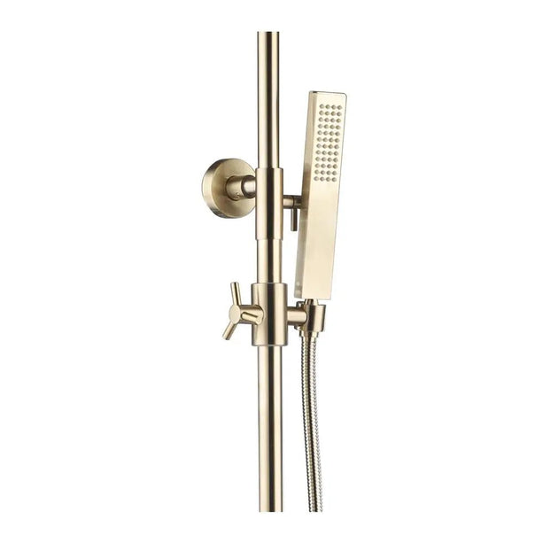 Empolo Brass Waterfall Bath Mixer Tap with Hand Shower – Ceramic Valve Set - Bathtub & Shower FaucetsBathroomLux